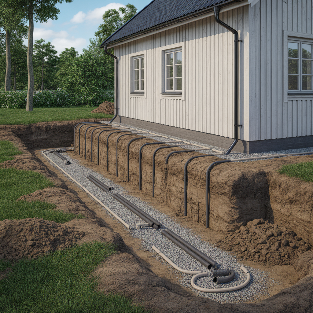 11.Vad kravs for att dranera ett hus pa lerjord