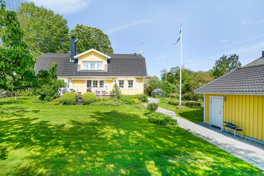 Tomtplanering uppfart terrass Kungalv Tunge