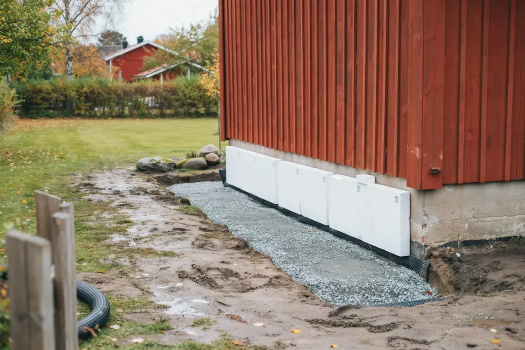 markisolering runt husgrund s minskar du tj lproblem och skyddar tomten p sikt