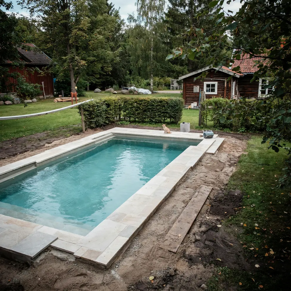 bygga pool goteborg